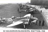 82 squadron Blenheims Mark IV